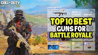 Top 10 Best Guns for Battle Royale in Cod Mobile Season 4 2024