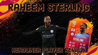 FIFA 20 HEADLINER STERLING PLAYER REVIEWFIFA 20 ULTIMATE TEAM
