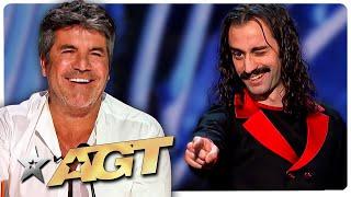 BEST Comedy Magic Auditions EVER on Americas Got Talent & More