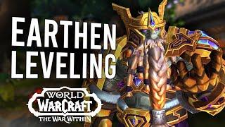 The FASTEST Way To Level Earthen In The War Within  World Of Warcraft