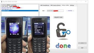 Nokia 105 4G TA-1385 Network unlock Done .