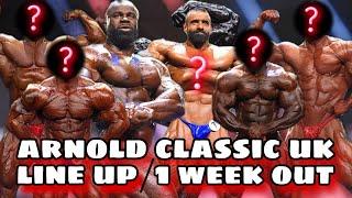2024 Arnold Classic UK Confirmed Line Up  Mens Open Bodybuilding  Will Hadi Choopan Compete ?