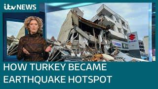 How Turkey and Syria became earthquake hotspots  ITV News