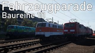 Große Baureihe 111er Fahrzeugparade  Von Bundesbahn bis Privatbahn  Train Sim World 4 #30