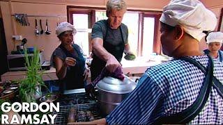 Gordon Ramsay Tries & Cooks A Traditional Fish Amok In Cambodia   Gordons Great Escape