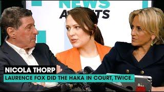 Laurence Fox did Haka in court twice says Nicola Thorp after winning High Court libel trial