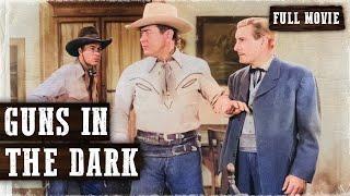 GUNS IN THE DARK  Johnny Mack Brown  Full Western Movie  English  Free Wild West Movie