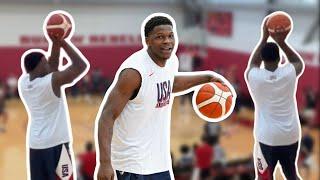 Anthony Edwards FULL Workout 1000+ Shots At Team USA Training Camp