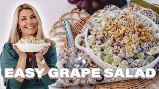 Grape Salad is Perfect for a Sweet Healthy Picnic Snack