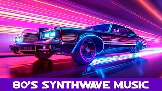 80s Synthwave Music Mix  Synthpop  Chillwave  Retrowave - Cyberpunk Electro Arcade Mix #324
