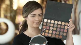 #makeup_tutorial تعليم #ماكياج خطوة خطوة بألوان ترابية روعة لفصل الخريف#دينا اقصبي