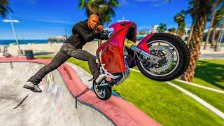 INSANE REAL LIFE BIKE STUNTS GTA 5 Stunts & Fails