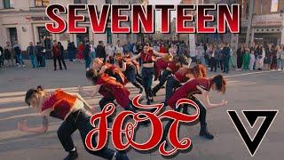 K-POP IN PUBLIC RUSSIA ONE TAKE SEVENTEEN 세븐틴 HOT dance cover by Patata Party