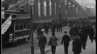 Possibly the oldest video recording of Sunderland. Sunderland Bridge 1896