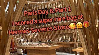 Paris Day 8 How I scored a rare Kelly 25 from Hermès Store in Paris?Hermes unboxing time