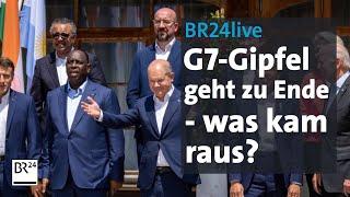 G7-Gipfel - das sind die Ergebnisse  BR24live