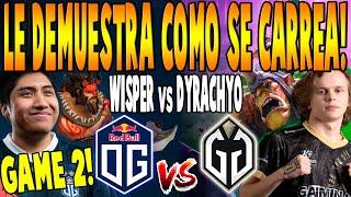 OG vs GLADIATORS GAME 2 BO2 - TIMADO WISPER vs DYRACHYO QUINN - RIYADH MASTERS 2024 DOTA 2