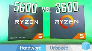 Ryzen 5 3600 vs. Ryzen 5 5600 Worth Upgrading? 25 Game Benchmark 1080p & 1440p