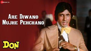 Are Diwano Mujhe Pehchano  Don  Amitabh Bachchan & Zeenat Aman  Kishore Kumar