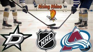 Dallas Stars At Colorado Avalanche Watch Party Live Reaction and Play by Play