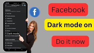 How to Enable Dark Mode in Facebook Account in 2024. How to get Dark mode in Facebook Officially.