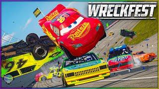 McQueen Returns to DEGA  Wreckfest NASCAR Legends