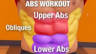 COMPLETE Abs Workout  TARGET THEM ALL