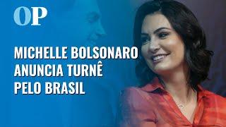 Michelle Bolsonaro anuncia turnê pelo brasil