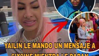 Yailin aprovechó y mandó un msj a Tekashi durante recibía el reconocimiento por su aporte a la músic