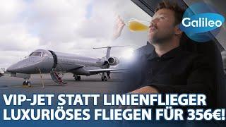 Luxuriöses Fliegen für 356€ Wie Privat-Jets den Luftverkehr revolutioniert