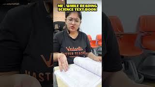 While reading science textbook #class10science #khushboomam #vedantuclass9and10