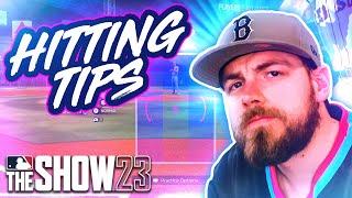 MLB THE SHOW 23  HITTING TIPS AND SETTINGS