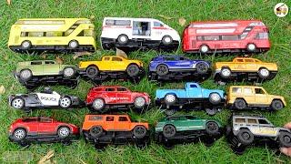 Buses ambulances supercars police cars. Rivew mini metal toy car miniature toy car model