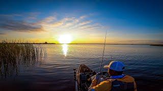 Return To Lake Parker  Caught A GIANT Lost A GIANT  Kayak Bass Fishing