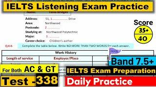 IELTS Listening Practice Test 2023 with Answers Real Exam - 338 