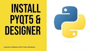 How to install #PyQt5 and PyQT5 Designer on Windows - Super fast - Super easy #python