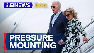 Joe Biden resisting calls to withdraw from US presidential race  9 News Australia