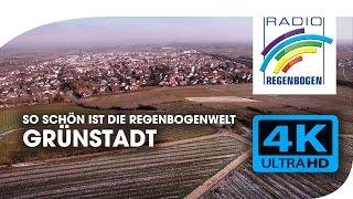 Grünstadt von oben  Radio Regenbogen  4K