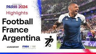 France 1-0 Argentina - Mens Quarter-Final Football Highlights  #Paris2024 #Olympics