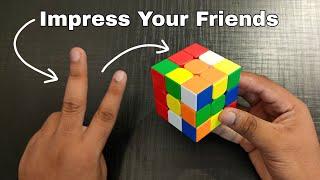 How To Solve Rubiks Cube With 2 Moves 