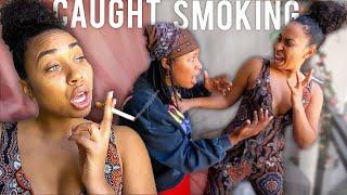 Caught Smoking Cigarettes Infront of my girl friend BAD IDEA