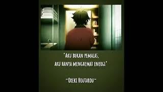 STORY WA ANIME TERBARU BUAT ORANG NOLEP PARAH 