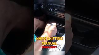 Hard Shifting Manual - 6 common causes #carmechanic #cars #carrepair #mechanic