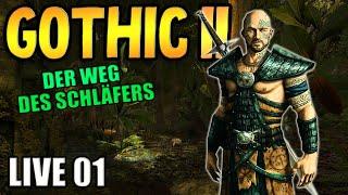 LIVE - Im Sumpflager in Gothic 2 - FOLGE 01 ANFANG MOD