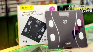 Balança Digital Smart Corporal B-MAX BM-A15 De Bioimpedância Com Aplicativo