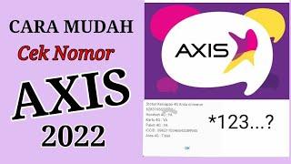 Cara cek nomor axis 2022