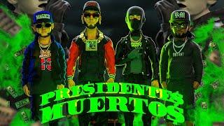 Casper Mágico  @AnuelAA    @BryantMyersTV  &  @yovngchimi_   - Presidentes Muertos Lyric Video