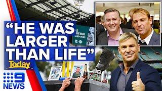 Eddie McGuire shares final chat with cricket legend Shane Warne  9 News Australia