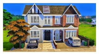 Semi-Detached Houses w Modern Gardens 🪴 The Sims 4