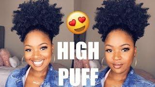 HOW TO GET A PERFECT PUFF ON THICK NATURAL HAIR  TYPE 4A4B4C